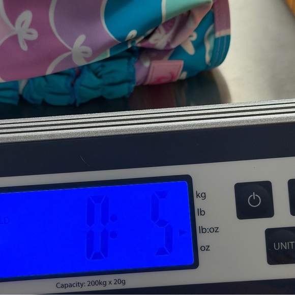 Ruffle Butts 6 Pink and Blue Bikini Set - Picture 7 of 9